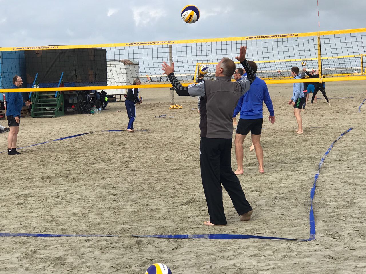 Beach Borkum Manni